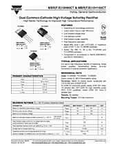 DataSheet MBRF10H90CT pdf